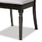 Baxton Studio Jessie Modern and Contemporary Grey Fabric and Dark Brown Finished Wood 7-Piece Dining Set 176-10538-10894-Zoro - alternate 7